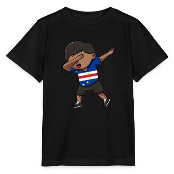 Cap-Vert - T-shirt bio MINI CREATOR Stanley/Stella Enfant - noir - Devant - Mikhail (115cm)