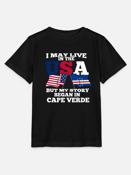 Cape Verde - Stanley/Stella Kinder T-Shirt MINI CREATOR  - Schwarz