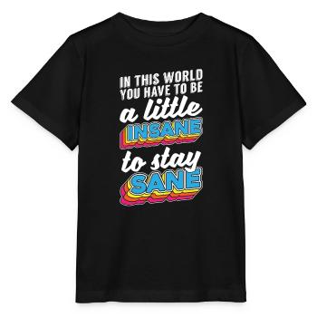 Psychologie Psychologe - Stanley/Stella Kinder T-Shirt MINI CREATOR  - Schwarz - Vorne - Mikhail (115cm)