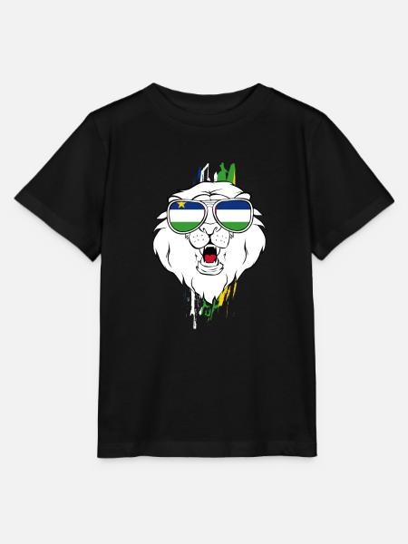 Zentral Afrikanische Republik - Stanley/Stella Kinder T-Shirt MINI CREATOR  - Schwarz