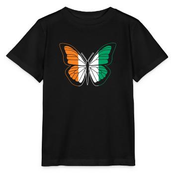 Côte d’Ivoire - T-shirt bio MINI CREATOR Stanley/Stella Enfant - noir - Devant - Mikhail (115cm)