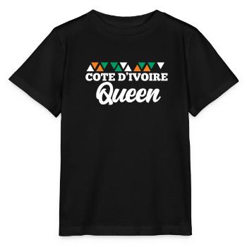 Ivory Coast - Stanley/Stella MINI CREATOR Kids’ T-Shirt - black - Front - Mikhail (115cm)
