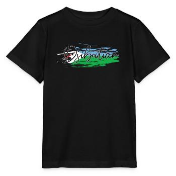 Djibouti - T-shirt bio MINI CREATOR Stanley/Stella Enfant - noir - Devant - Mikhail (115cm)