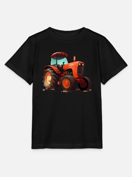 Traktor- Und Landwirtschaftlicher - Stanley/Stella Kinder T-Shirt MINI CREATOR - Schwarz
