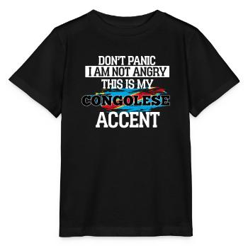 Égypte - T-shirt bio MINI CREATOR Stanley/Stella Enfant - noir - Devant - Mikhail (115cm)