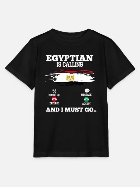 Ägypten - Stanley/Stella Kinder T-Shirt MINI CREATOR  - Schwarz
