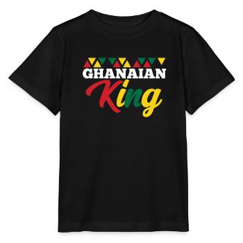 Ghana - T-shirt bio MINI CREATOR Stanley/Stella Enfant - noir - Devant - Mikhail (115cm)