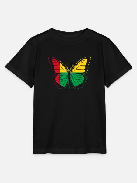 Guinea Bissau - Stanley/Stella Kinder T-Shirt MINI CREATOR - Schwarz