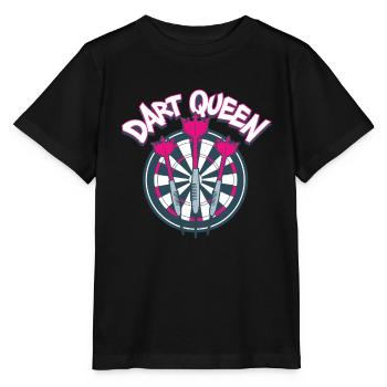 Dart Queen - Stanley/Stella MINI CREATOR Kids’ T-Shirt - black - Front - Mikhail (115cm)