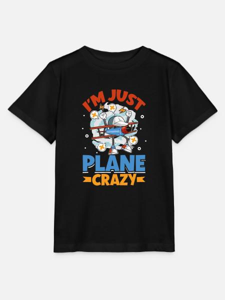 Pilot Aviation Airplane Airline Future Pilots - Stanley/Stella Kinder T-Shirt MINI CREATOR - Schwarz