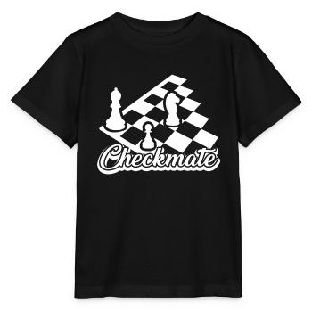 Chess Chess Checkmate - Stanley/Stella MINI CREATOR Kids’ T-Shirt - black - Front - Mikhail (115cm)