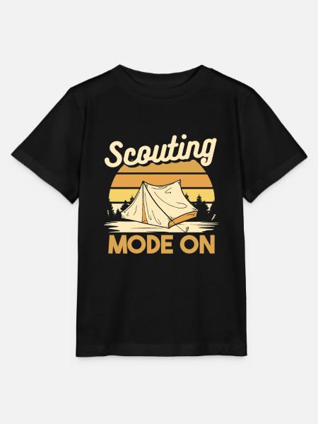 Pfadfinder Modus An - Stanley/Stella Kinder T-Shirt MINI CREATOR - Schwarz
