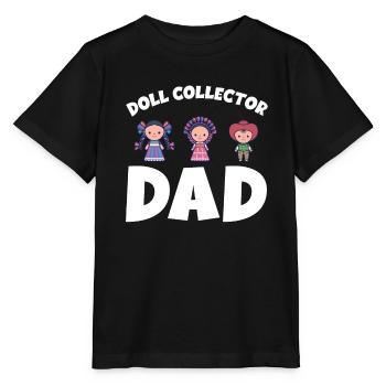 Doll Collector Daddy Doll Collecting - Stanley/Stella MINI CREATOR Kids’ T-Shirt - black - Front - Mikhail (115cm)