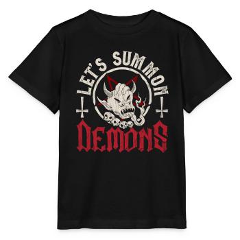 Occulte - T-shirt bio MINI CREATOR Stanley/Stella Enfant - noir - Devant - Mikhail (115cm)