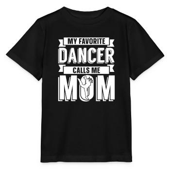 Maman Mère Mère Danse Mère - T-shirt bio MINI CREATOR Stanley/Stella Enfant - noir - Devant - Mikhail (115cm)