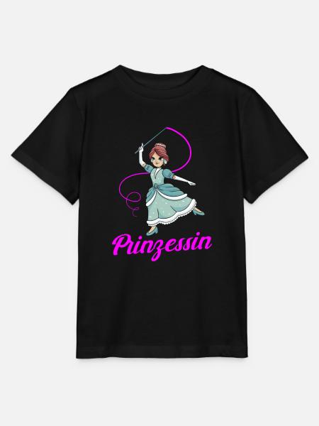 Prinzessin - Stanley/Stella Kinder T-Shirt MINI CREATOR - Schwarz