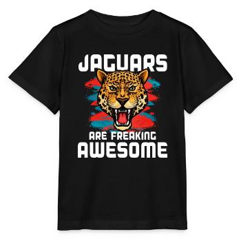 Jaguar - T-shirt bio MINI CREATOR Stanley/Stella Enfant - noir - Devant - Mikhail (115cm)
