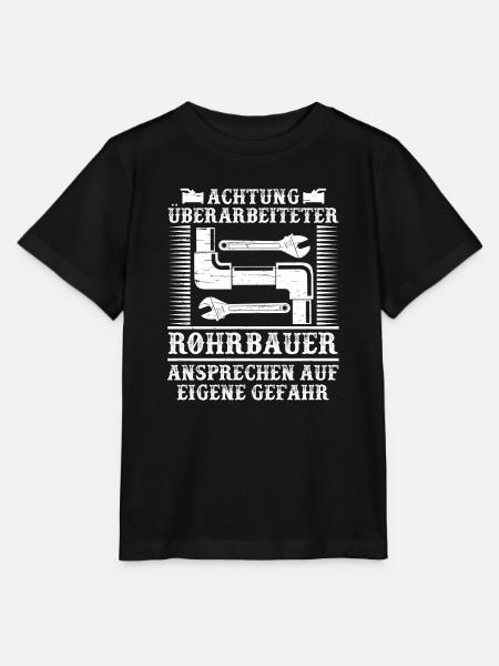 Rohrleitungsbauer Schlüssel - Stanley/Stella Kinder T-Shirt MINI CREATOR  - Schwarz