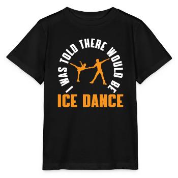 Dicton amusant de danse sur glace - T-shirt bio MINI CREATOR Stanley/Stella Enfant - noir - Devant - Mikhail (115cm)