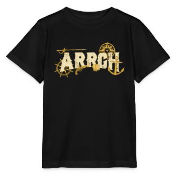 Pirates ARRCH Pirate Pirate Pirate - T-shirt bio MINI CREATOR Stanley/Stella Enfant - noir - Devant - Mikhail (115cm)