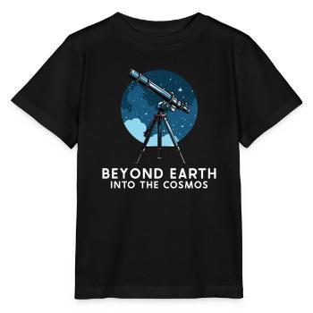 Astrophotographie Astronomy Space Camera - T-shirt bio MINI CREATOR Stanley/Stella Enfant - noir - Devant - Mikhail (115cm)