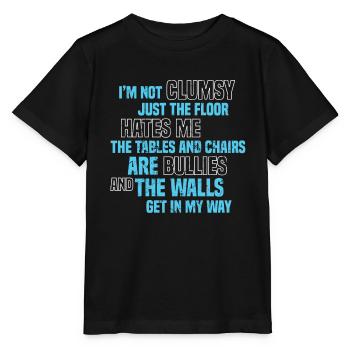 Men Clumsy People - Stanley/Stella MINI CREATOR Kids’ T-Shirt - black - Front - Mikhail (115cm)