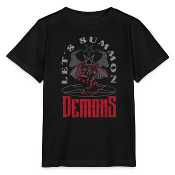 Occulte - T-shirt bio MINI CREATOR Stanley/Stella Enfant - noir - Devant - Mikhail (115cm)