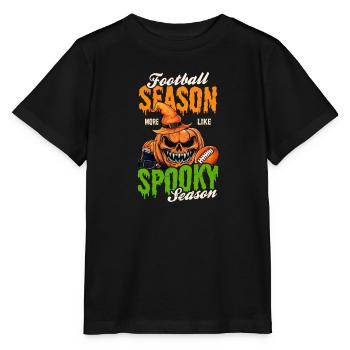 Fußball Halloween eher wie gruselige Jahreszeit - Stanley/Stella Kinder T-Shirt MINI CREATOR  - Schwarz - Vorne - Mikhail (115cm)
