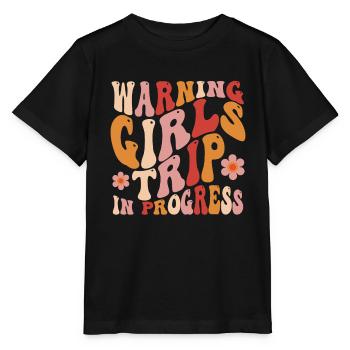 Groovy Girls Trip - Stanley/Stella Kinder T-Shirt MINI CREATOR  - Schwarz - Vorne - Mikhail (115cm)