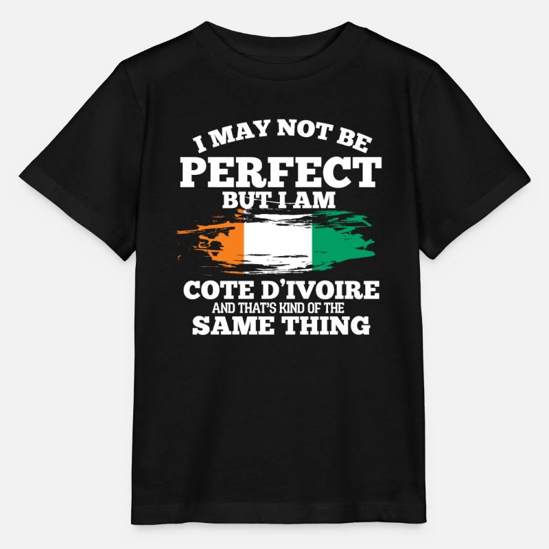 Côte d’Ivoire - T-shirt bio MINI CREATOR Stanley/Stella Enfant - noir