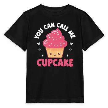 Pâtisserie Glaçage Rose Cuisson Drôle Vous pouvez m’appeler - T-shirt bio MINI CREATOR Stanley/Stella Enfant - noir - Devant - Mikhail (115cm)