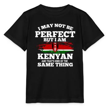 Kenya - T-shirt bio MINI CREATOR Stanley/Stella Enfant - noir - Devant - Mikhail (115cm)