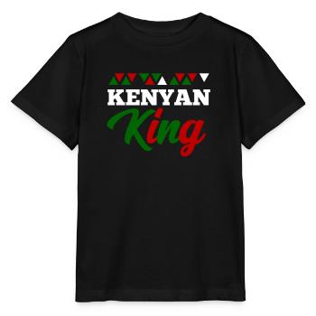 Kenya - T-shirt bio MINI CREATOR Stanley/Stella Enfant - noir - Devant - Mikhail (115cm)