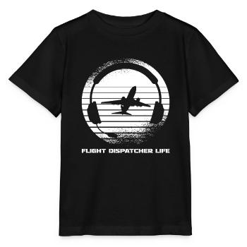 Emergency call control center operations center flight distributor - Stanley/Stella MINI CREATOR Kids’ T-Shirt - black - Front - Mikhail (115cm)