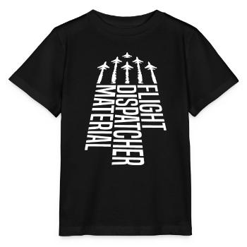 Emergency call control center Aircraft operations center - Stanley/Stella MINI CREATOR Kids’ T-Shirt - black - Front - Mikhail (115cm)