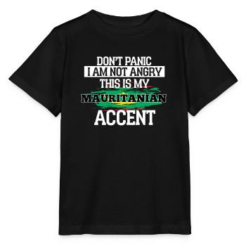 Mauritanie - T-shirt bio MINI CREATOR Stanley/Stella Enfant - noir - Devant - Mikhail (115cm)