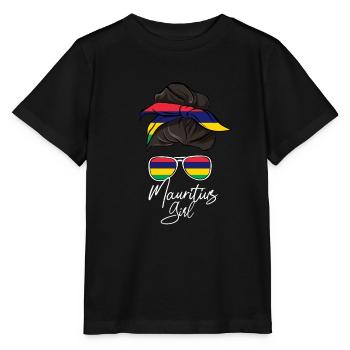 Mauritius - Stanley/Stella MINI CREATOR Kids’ T-Shirt - black - Front - Mikhail (115cm)