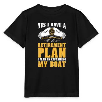 Pensioner pension - Stanley/Stella MINI CREATOR Kids’ T-Shirt - black - Front - Mikhail (115cm)