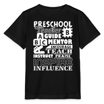 Preschool Teacher Preschool Teacher Mentor - Stanley/Stella MINI CREATOR Kids’ T-Shirt - black - Front - Mikhail (115cm)