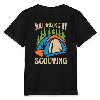 Boy Scout Funny - Stanley/Stella MINI CREATOR Kids’ T-Shirt - black - Front - Mikhail (115cm)