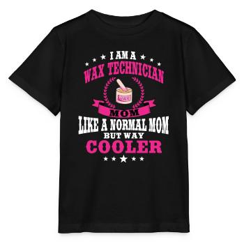 Wax Technician Mom Hair Removal Women - Stanley/Stella MINI CREATOR Kids’ T-Shirt - black - Front - Mikhail (115cm)