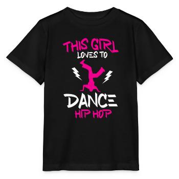 Breakdancing - Stanley/Stella Kinder T-Shirt MINI CREATOR  - Schwarz - Vorne - Mikhail (115cm)