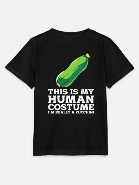 Zucchini - Stanley/Stella Kinder T-Shirt MINI CREATOR - Schwarz