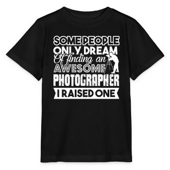 Photographer Photographer Parent - Stanley/Stella MINI CREATOR Kids’ T-Shirt - black - Front - Mikhail (115cm)