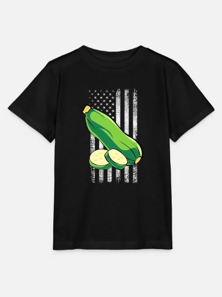 Zucchini - Stanley/Stella Kinder T-Shirt MINI CREATOR - Schwarz