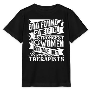 Respiratory Therapist Respiratory Therapist Women - Stanley/Stella MINI CREATOR Kids’ T-Shirt - black - Front - Mikhail (115cm)