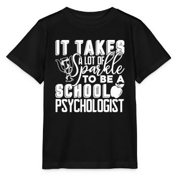 School Psychologist To Be A School Psychologist - Stanley/Stella MINI CREATOR Kids’ T-Shirt - black - Front - Mikhail (115cm)