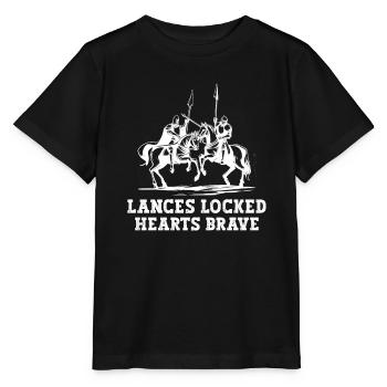 Armure médiévale de la Renaissance Knight Knight - T-shirt bio MINI CREATOR Stanley/Stella Enfant - noir - Devant - Mikhail (115cm)