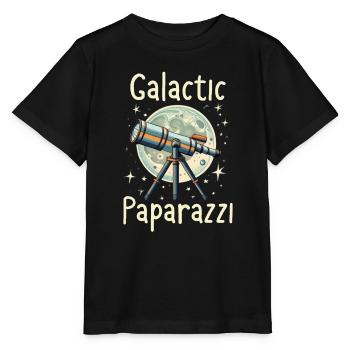 Astrophotographie Astronomy Space Camera - T-shirt bio MINI CREATOR Stanley/Stella Enfant - noir - Devant - Mikhail (115cm)