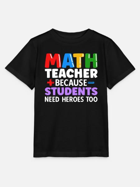 Mathelehrer Spruch Mathematiker - Stanley/Stella Kinder T-Shirt MINI CREATOR  - Schwarz
